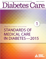 Standards of Medical Care in Diabetes 2015