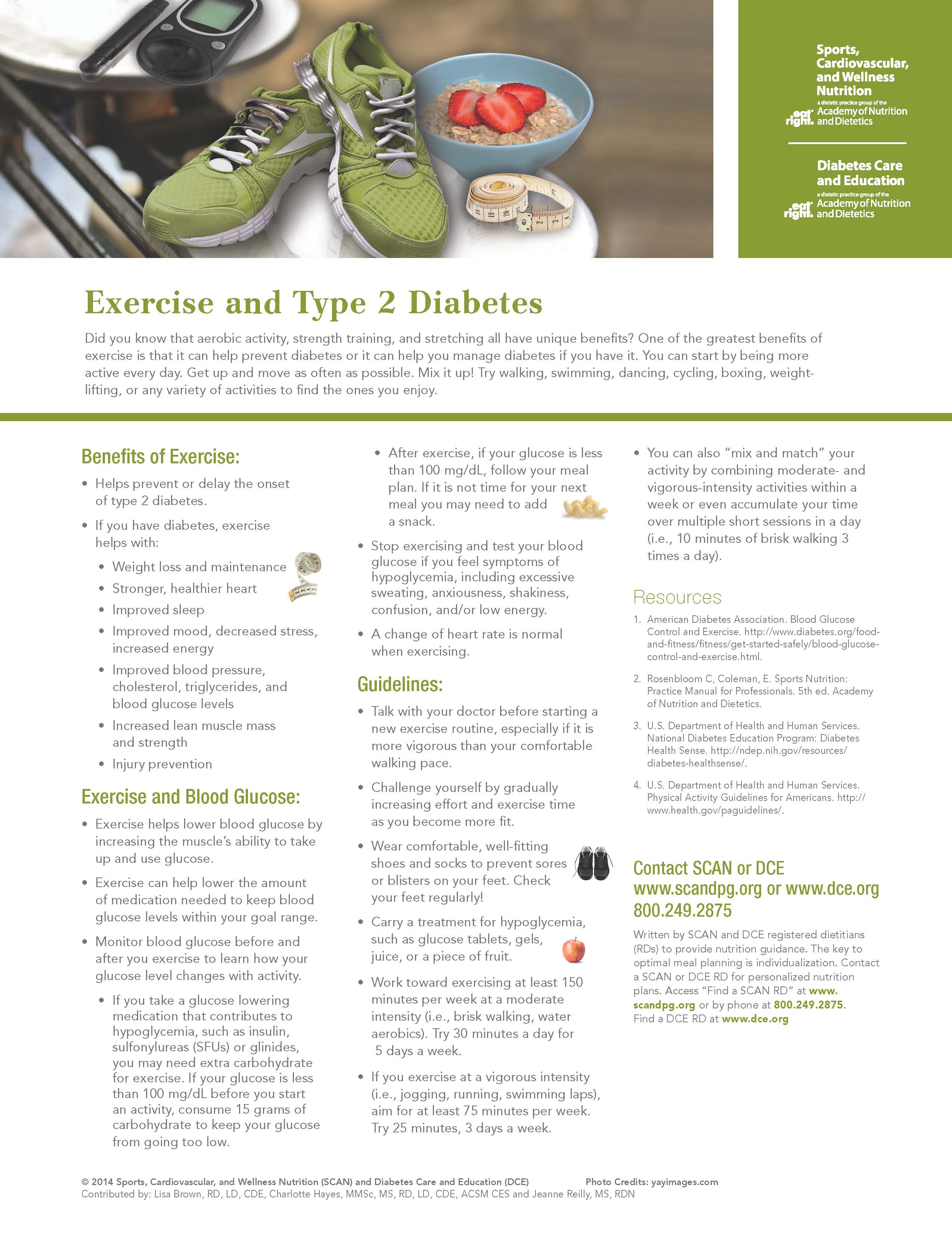 WCV Exercise and Type 2 Diabetes